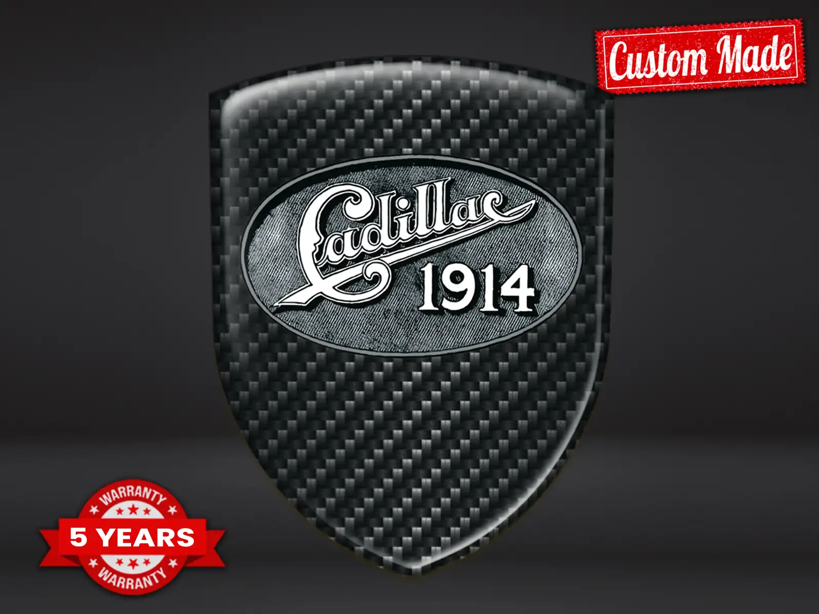 Cadillac Emblemas Empresa Auto Pro Máximo Duradero Estilo